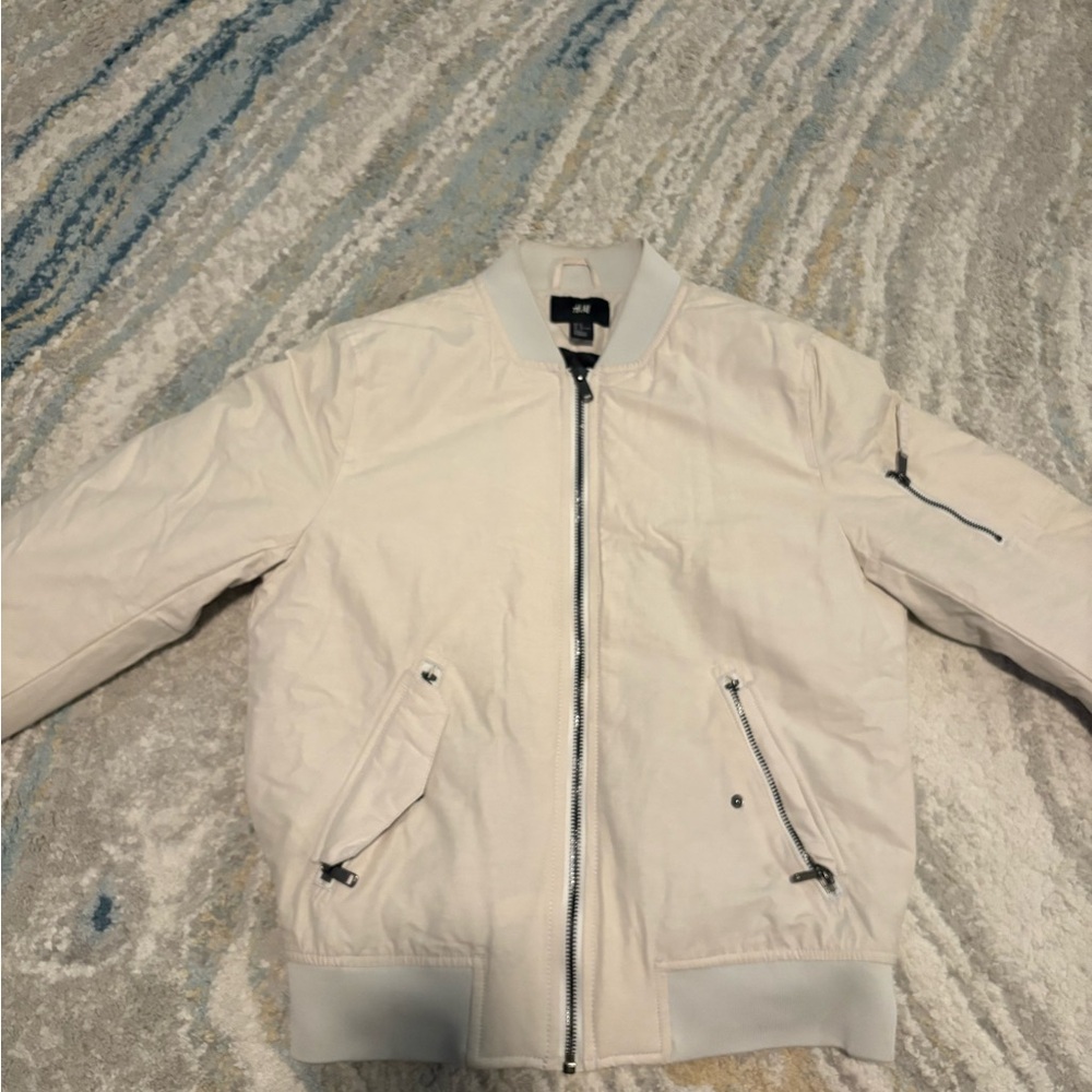 H&M Off-White Bomber Jacket